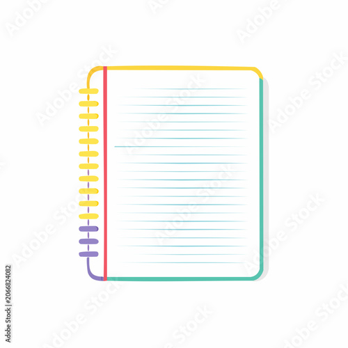 Spiral Notebook with Lined Pages