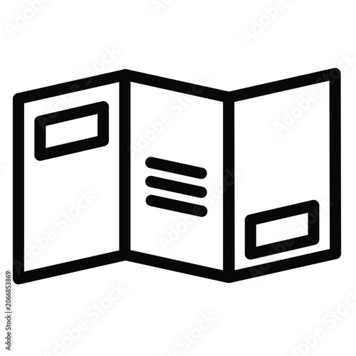 vector illustration of a Map