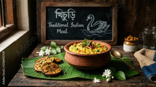 Authentic Bengali Traditional Food Arrangement