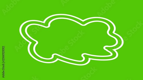 Hand drawn speech bubble animation backgrounds composition layers emotion cartoonish elements depth expression frame design