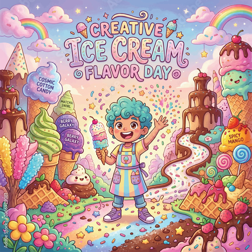 Creative Ice Cream Flavor Day