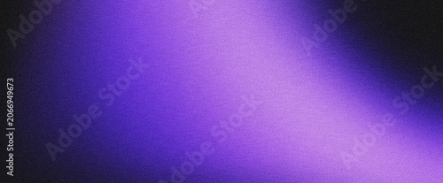 Photos Vibrant Purple and Blue Abstract Gradient on Black Background with Grainy Noise