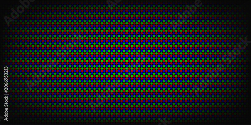 Foto Faded RGB screen pixel background