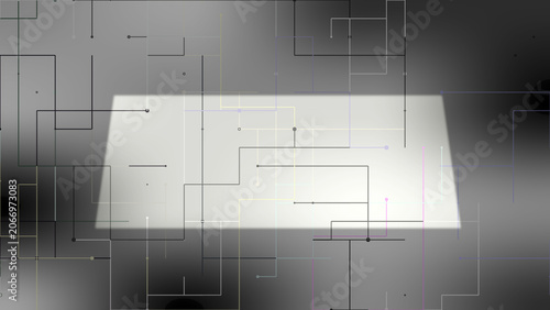 Distraction Free Wallpaper - Black And White colors with Gradient Mesh background