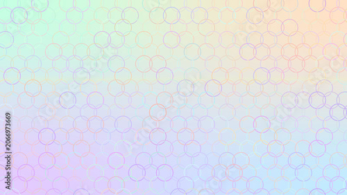 Distraction Free Wallpaper - Cotton Candy colors with Gradient Mesh background