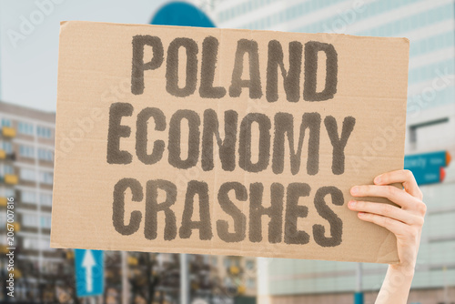 Fotografía "Poland economy crashes" Polish financial system experiences severe collapse