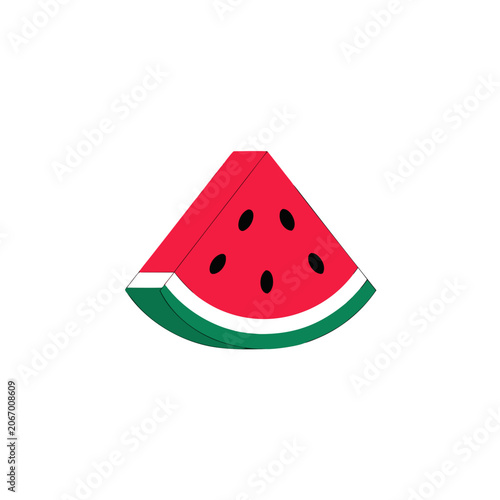 watermelon, fruit, sweet, food, slice, melon, fresh, healthy, dessert, juicy, vector, 수박, 과일