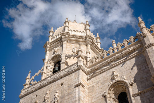 Bild auf Leinwand Views from the Jerónimos Monastery in the city of Lisbon, Portugal