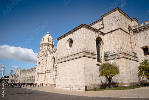 фотографія Views from the Jerónimos Monastery in the city of Lisbon, Portugal