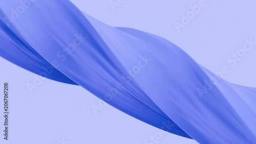 Light blue soft 3d minimalistic background wallpaper animation 4k seamless loop 