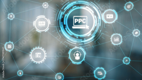 Concept of marketing online strategy using digital marketing, PPC campaigns, social media ads, and SEO analytics. Marketing online improves visibility, digital marketing drives engagement. Gist