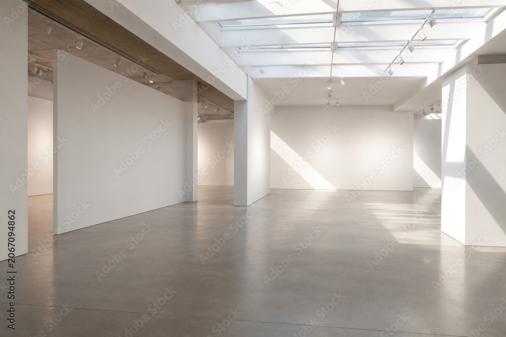 Fototapeta premium Minimalist luxury interior and scenic outdoor spaces design for modern lifestyle.