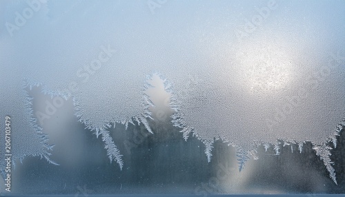 Frosty Texture Overlay Or Fogged Up Window Effect On Transparent Background