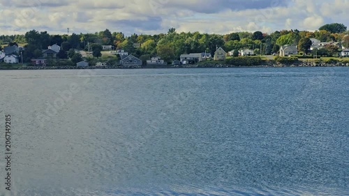 Pan-Across the Harbor at Sydney, Cape Breton, Canada