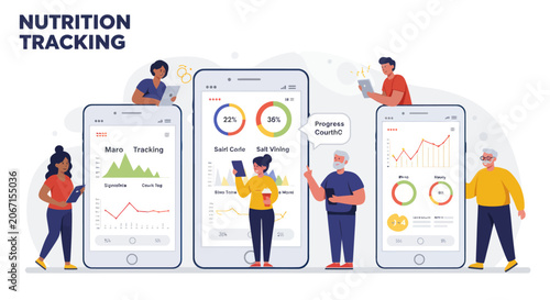 People tracking nutrition apps.