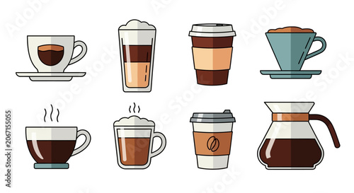 Coffee Cups And Mugs.