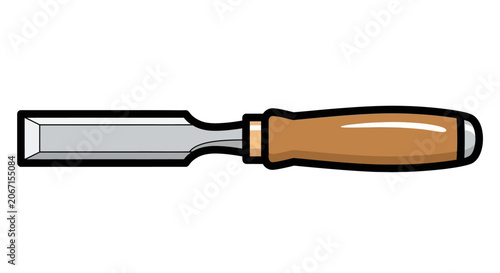 Chisel Tool Woodworking Instrument.