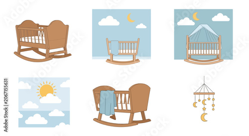 Baby Nursery Rocking Chair.