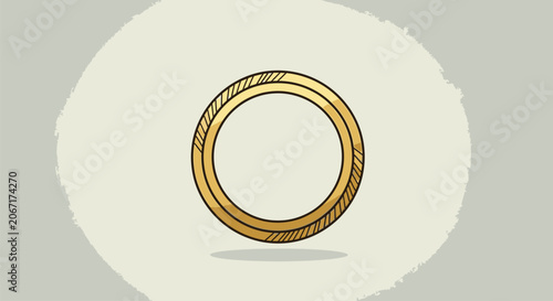 Foto Golden Ring Closeup Jewelry Accessory.