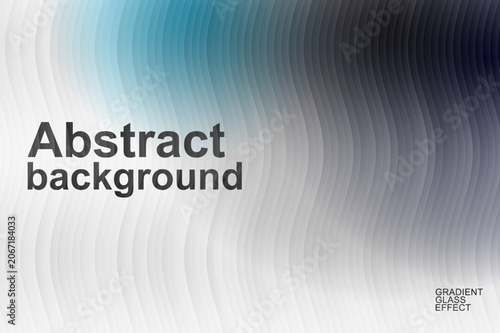 Abstract background with gradient glass effect, wavy blue and grey texture, modern blurred liquid motion vector for corporate presentations