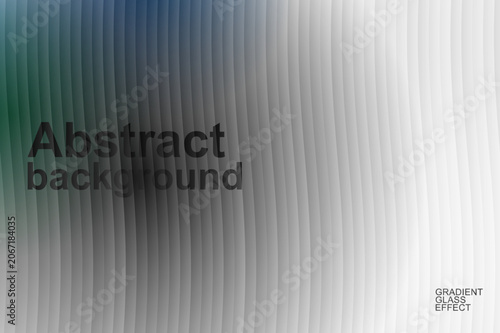 Abstract background with gradient glass effect, dark blurred texture with vertical lines, modern frosted glass vector backdrop for web design