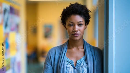Teacher Burnout Young African American School