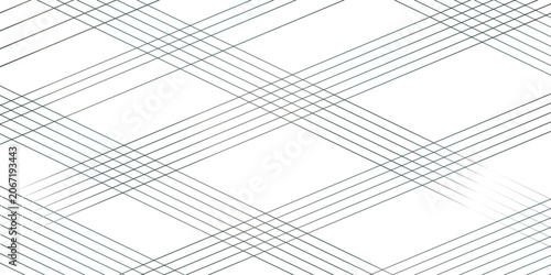 Fotografia Vector oblique stripe diagonal black and white line gradient fabric transparent diagonal line cloth