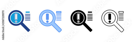 Identifications icon sheet multistyle collections