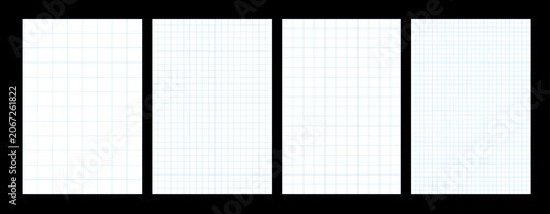 Minimal grid poster template collection with clean layout structure and modern editorial background design vector illustration