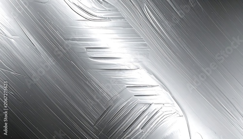 Close-up of metallic feather texture.