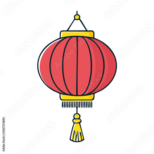 Flat design hot air balloon vector isolated