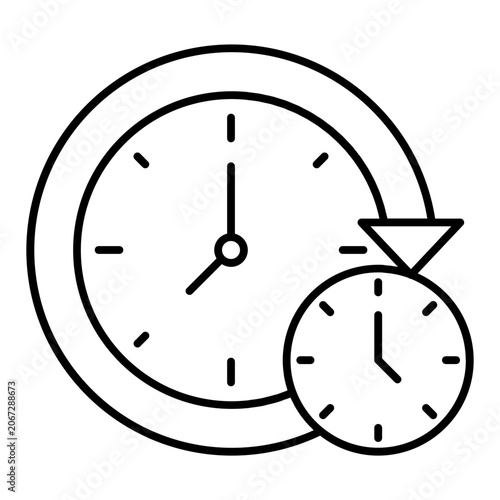 Valokuva Estimated Time (ETA) icon