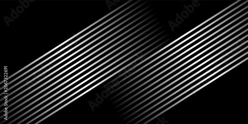 Slash line background with diagonal lines black color. modern