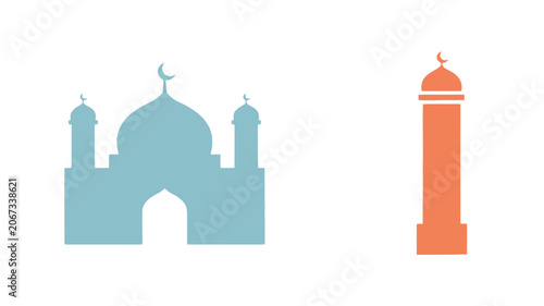 Mosque Vector Icons