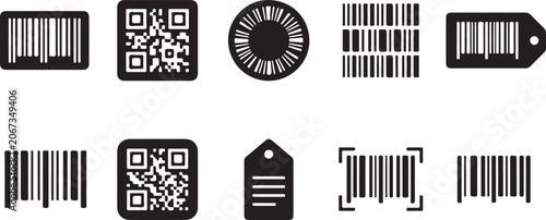 Canvastavla Barcode & QR Code Icons