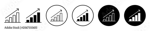 Photos Stagflation icon. Editable stroke and filled. Pixel perfect