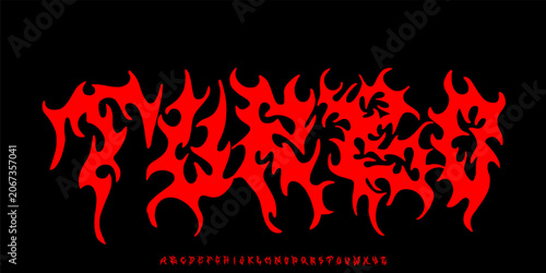 Schilderij op canvas fire flames background
