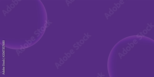 Purple circle overlap modern abstract background for template design, banner, poster, wallpaper. Vector