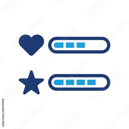 Points life bar icon