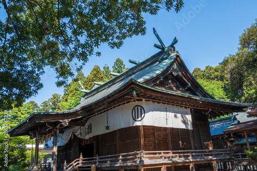 新緑の季節の青葉神社・宮城県仙台市