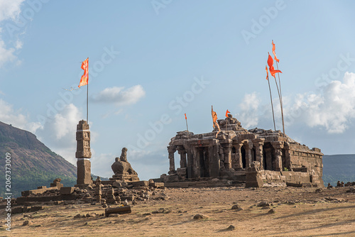 The Wagheshwar Temple, Pawna Lake, an ancient, 800 to 1,000-year-old Lord Shiva temple, Famously known as the 