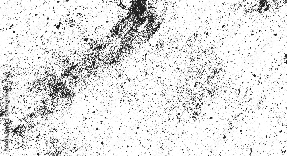 Obraz premium Grunge Stamp Overlay Texture, Dirty Grainy Scratches with Distressed Vintage Effect for Creative Design.