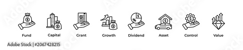 Photos ESP banner web icon vector illustration concept