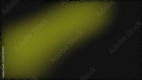 Yellow Vintage Film Light Leak Overlay with Textured Glass Effect and Dark Cinematic Background for Video Editing, 4K Video