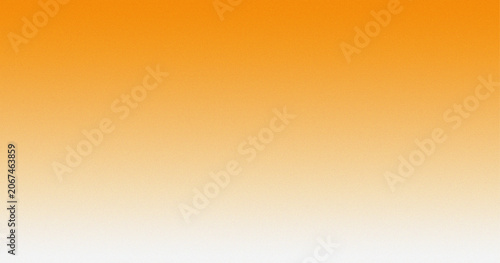Fotografía A banner background with a rough, textured gradient, orange and white