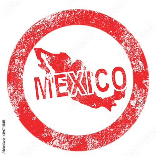 Mexico Ink Stamp