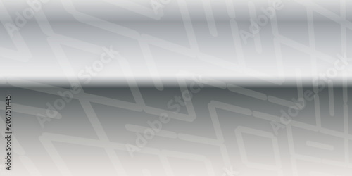 Bild auf Leinwand Abstract Geometric Pattern With Diagonal Shadow and Metallic Gray Seamless Background Texture