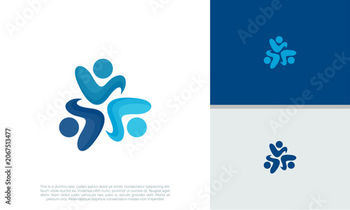 Human Resources Consulting Company, Global Community Logo	
