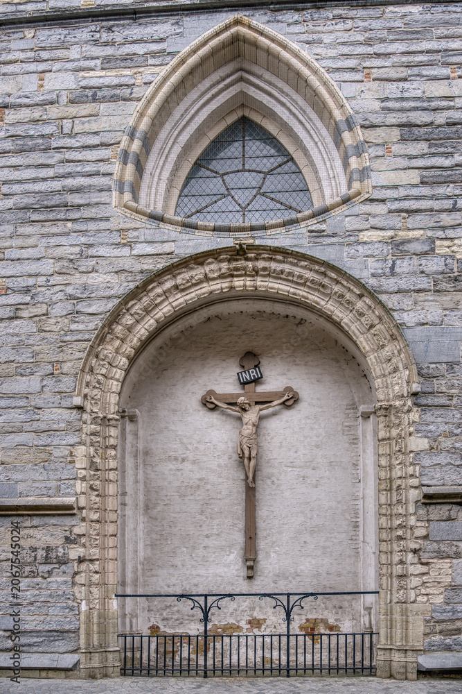 Obraz premium Church of Our Lady of Bruges, Belgium