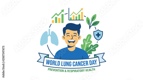 World Lung Cancer Day Prevention and Respiratory Health Awareness